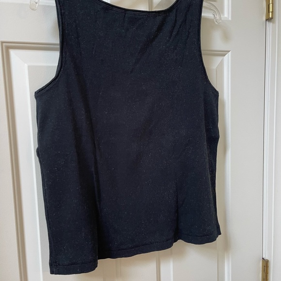 CHICO'S Sleeveless Knit Shell Top Size Medium - Picture 5 of 6